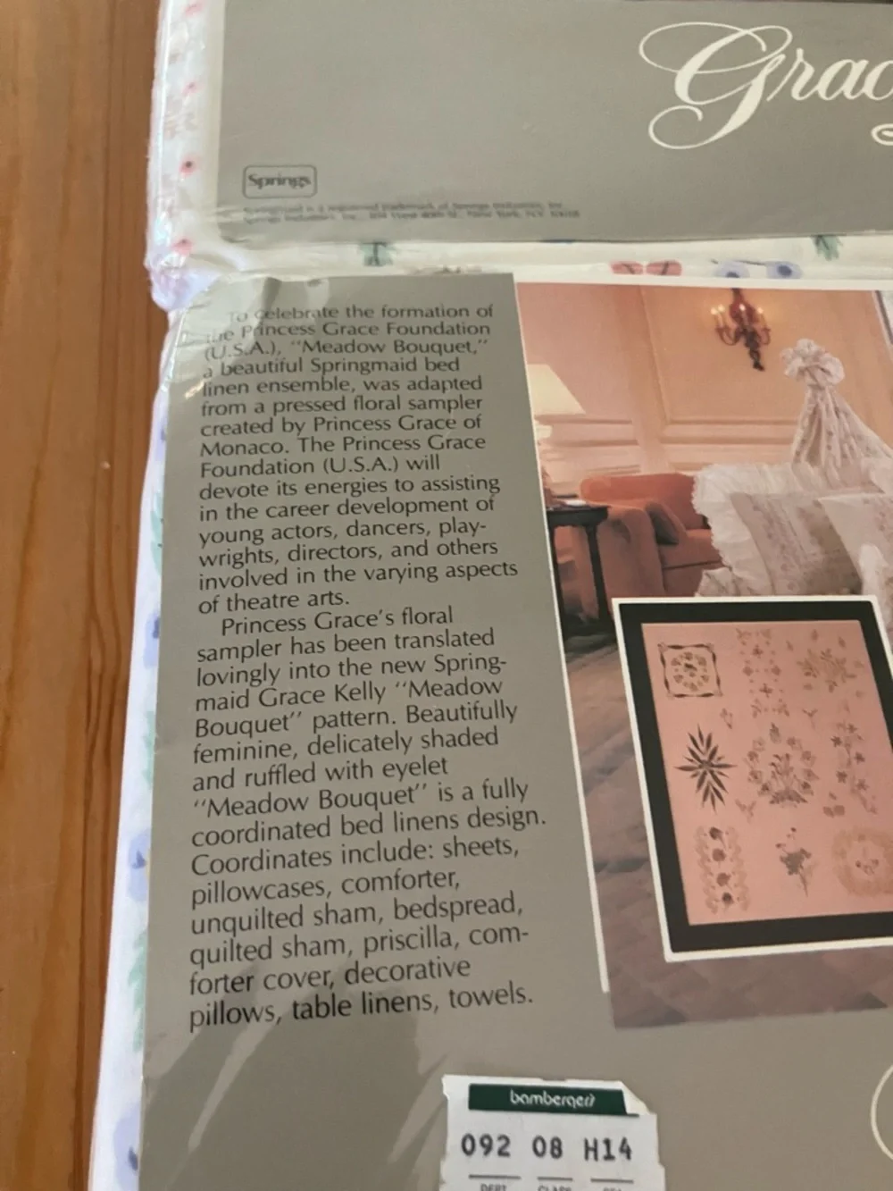 NEW Grace Kelly GPK Lot of 2 Queen Flat Sheets- Vintage No Iron Percale